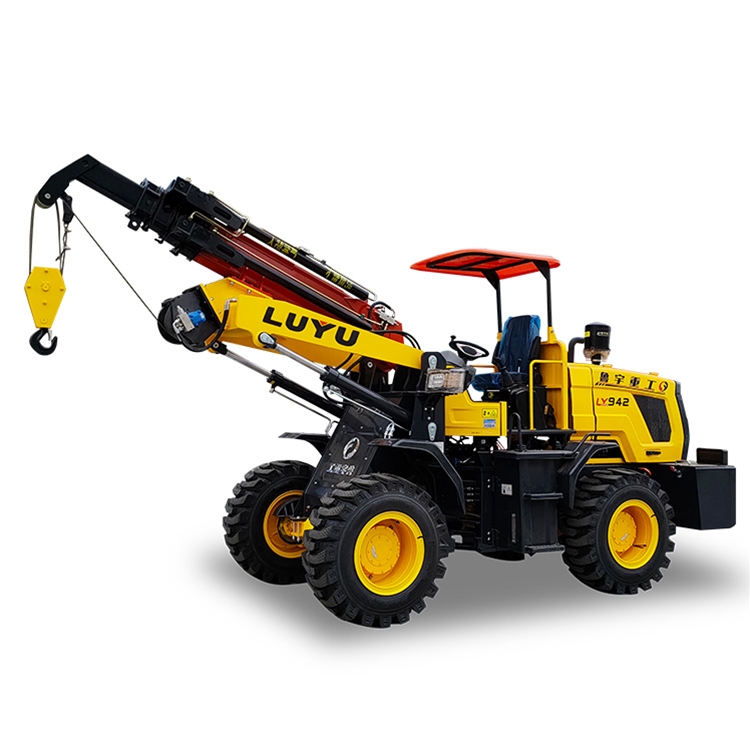 Flying arm loader